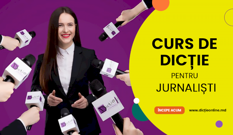 Curs de dicție pentru jurnaliști